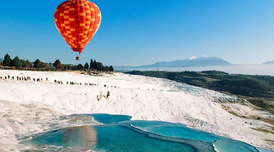Flying Over the White Paradise: Pamukkale Paragliding Experience - 3